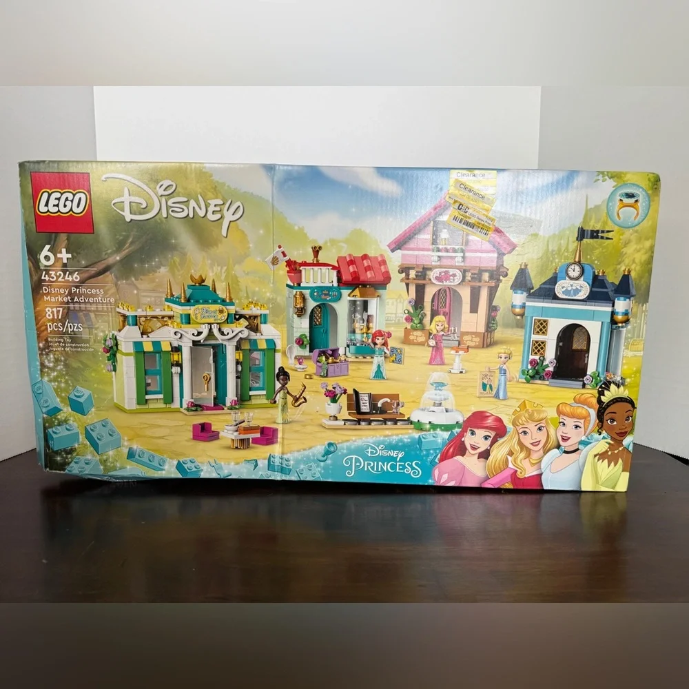 Lego Disney Princess Market Adventure Set - Green, Blue, Pink, White - Picture 2 of 8